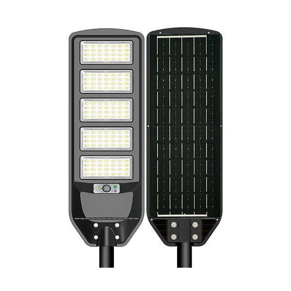 Solar-LED-Straßenlaterne mit Sensor | 20 Watt | 6000K - Tageslicht | 2700 Lumen | IP65 | inkl. Fernbedienung