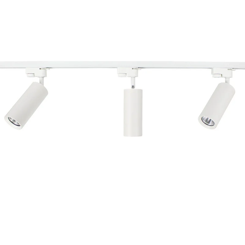 LED 1-Phasen-Schienenstrahler mit GU10-Fassung | Weiß