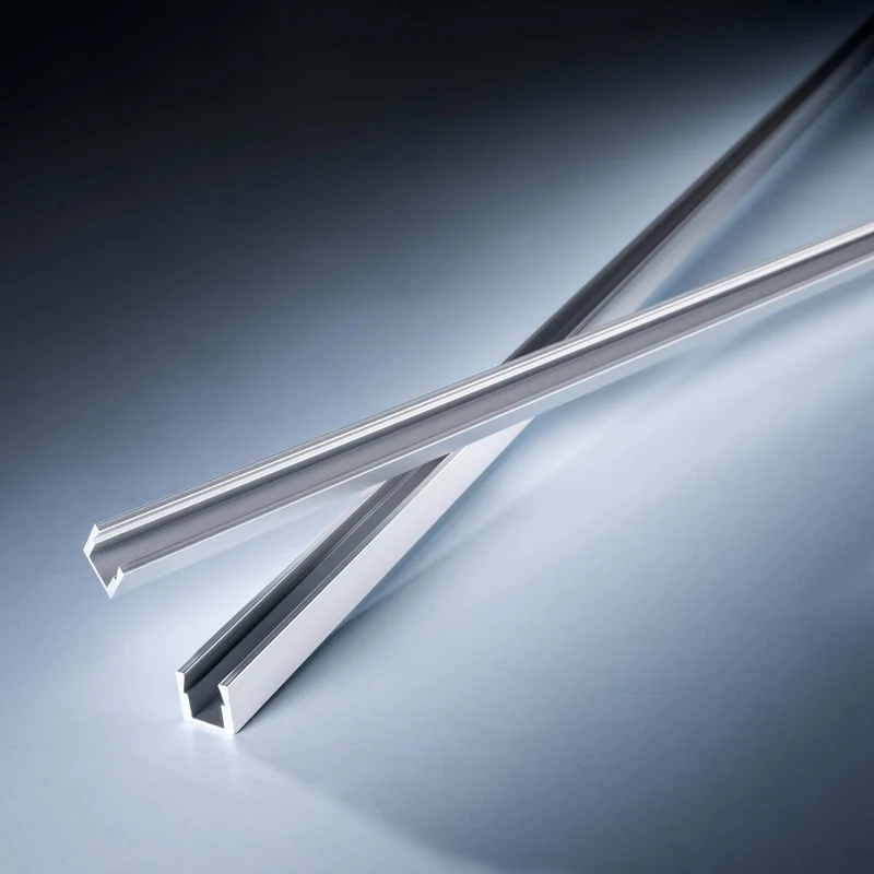 Alu Aufbau-Profil, tief, 1020mm, für Slimflex LED-Streifen