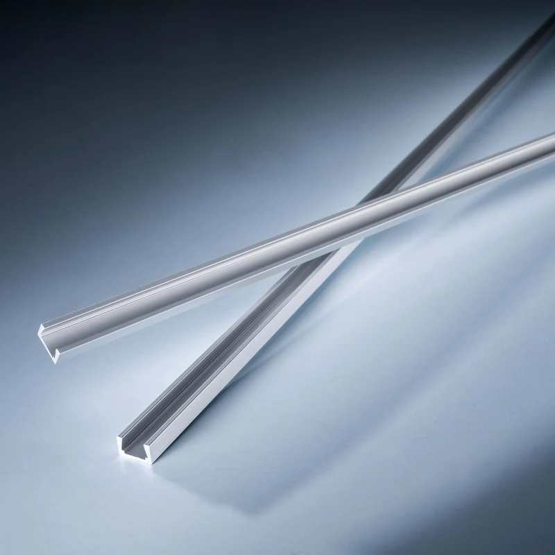 Alu Aufbau-Profil, flach, 1020mm, für Slimflex LED-Streifen
