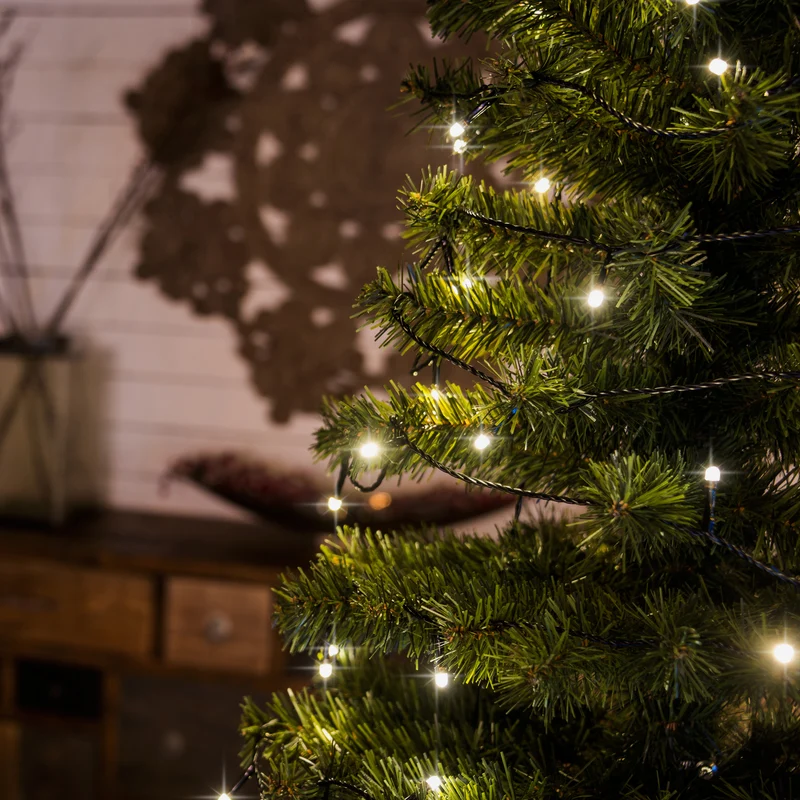 Konstsmide LED-Lichterkette, warmweiß, Frozen-Effekt