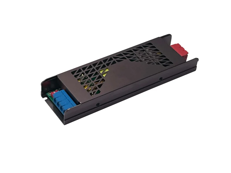 LED Trafo | 200W | 12 oder 24V | IP20 | Schwarz | Schnellanschluss | Geräuschlos