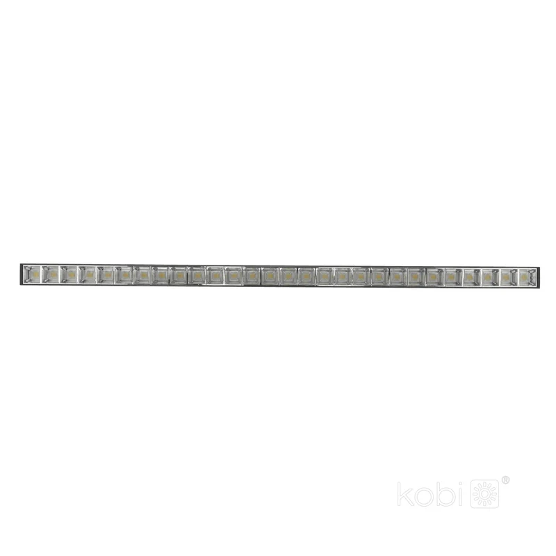 LED Linear Pendelleuchte | Bürolampe | Schwarz | 120cm | 20W-30W-40W | UGR19 | Einstellbare CCT-Lichtfarbe