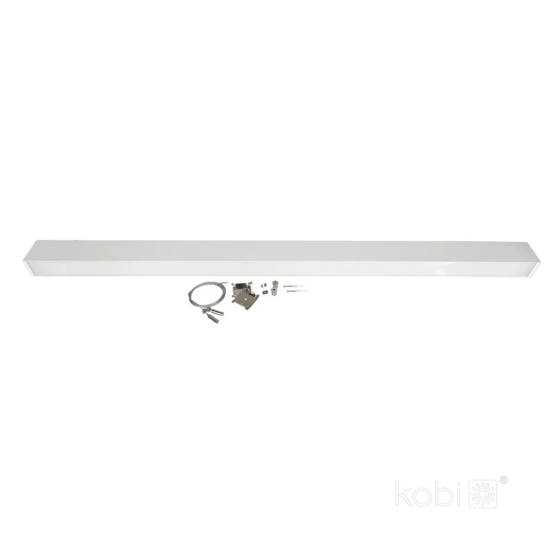 LED Linear Pendelleuchte | Bürolampe | Weiß | 120cm | 20W | Einstellbare CCT-Lichtfarbe | KOLINE