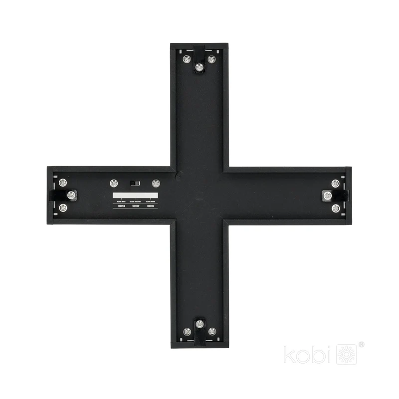 LED-Verbinder | X-Form | 15W | Schwarz | für KOLINE Büroleuchte
