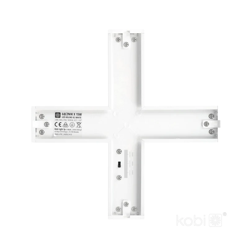 LED-Verbinder | X-Form | 15W | Weiß | für KOLINE Büroleuchte