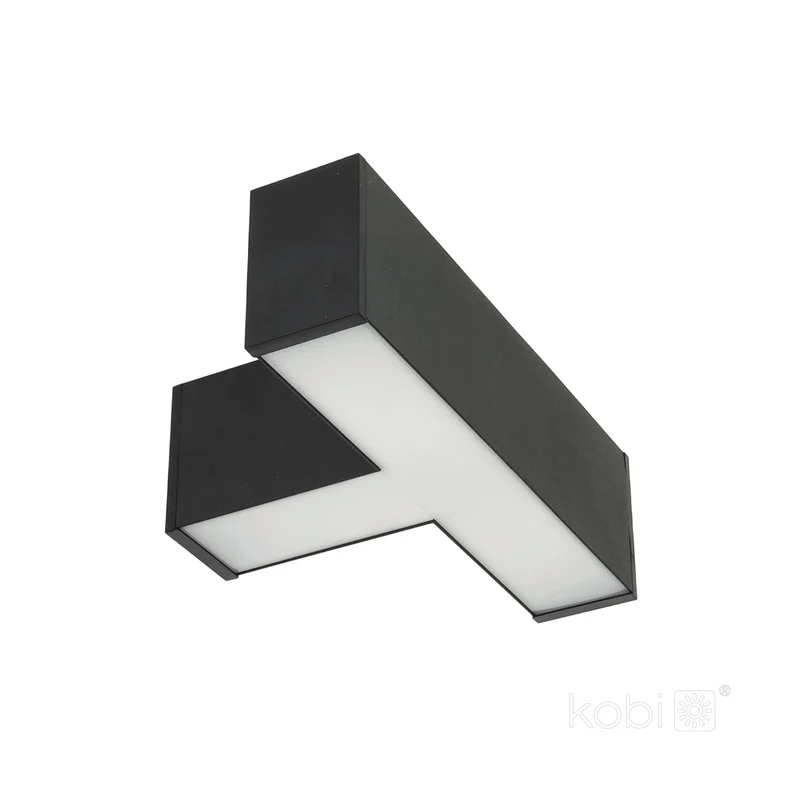LED-Verbinder | T-Form | 15W | Schwarz | für KOLINE Büroleuchte