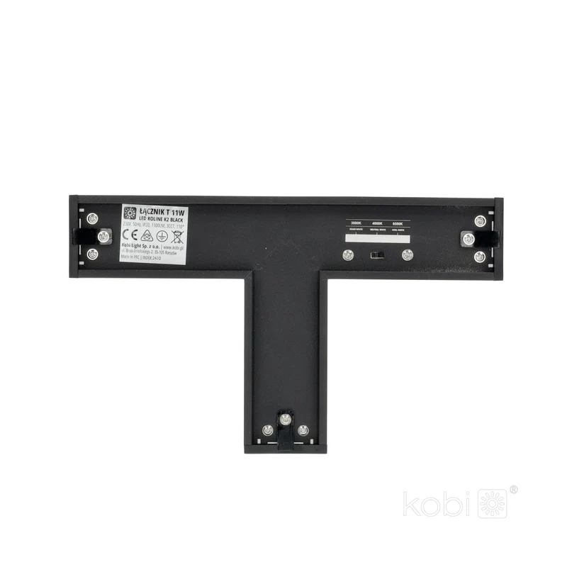 LED-Verbinder | T-Form | 15W | Schwarz | für KOLINE Büroleuchte