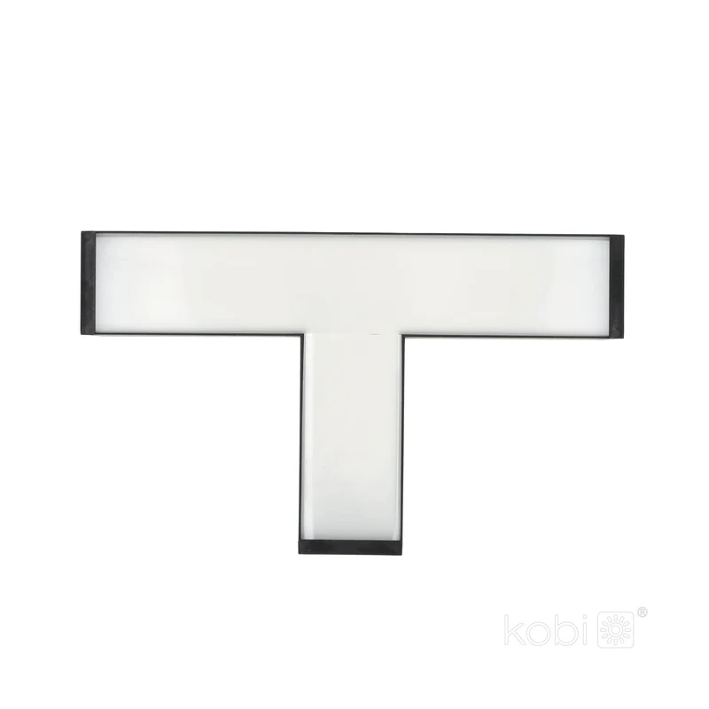 LED-Verbinder | T-Form | 15W | Schwarz | für KOLINE Büroleuchte