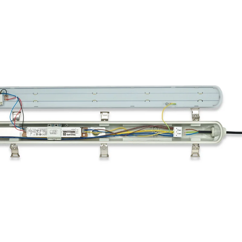 Philips Ledinaire | LED-Lichtleiste | 150 cm | 53 W | 4000 K – Naturweiß (840) | IP65 | Nicht dimmbar | Durchgangsverdrahtung möglich