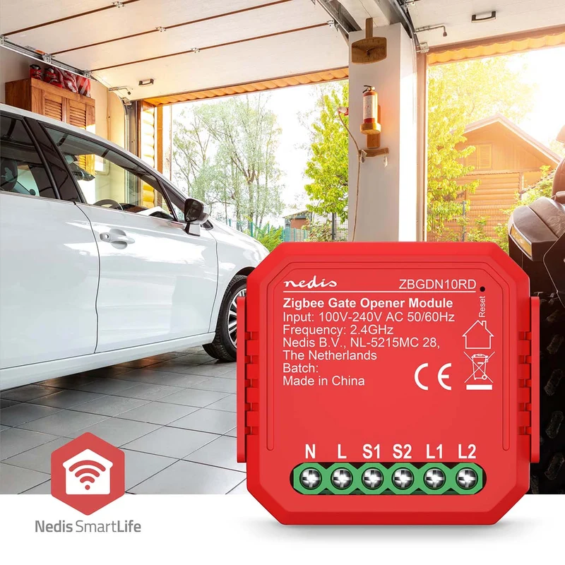 Intelligenter Garagentorschalter | Zigbee | 2,5 W