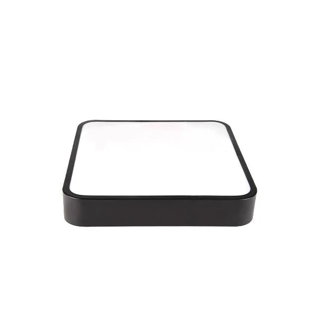 LED-Aufbau-Downlight | Deckenleuchte quadratisch | 32W | Schwarz | 300 x 300 mm | CCT – 3 Lichtfarben