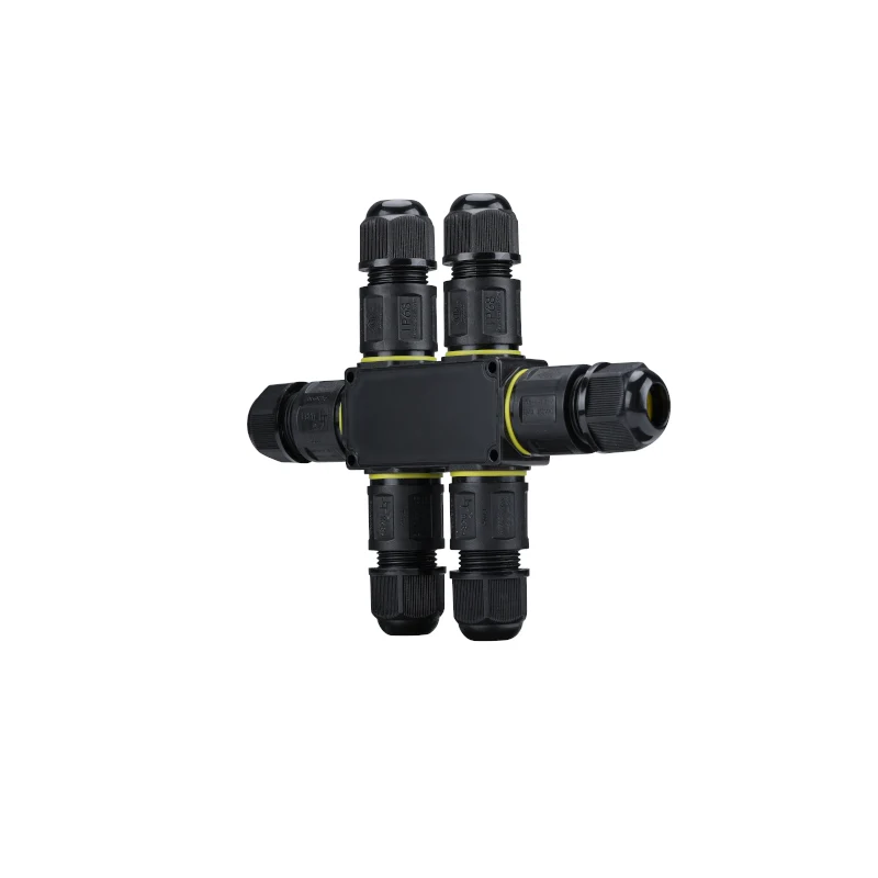3Pin | 6-Wege-Schnellverbinder | IP68 | 4-11mm