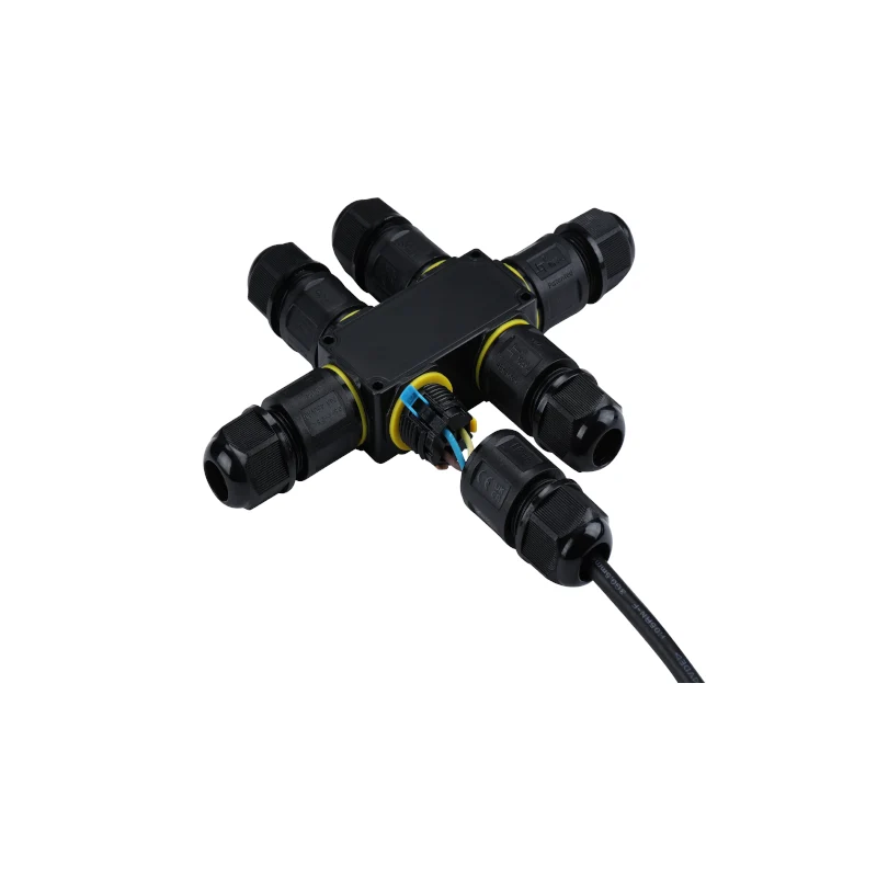 3Pin | 6-Wege-Schnellverbinder | IP68 | 4-11mm