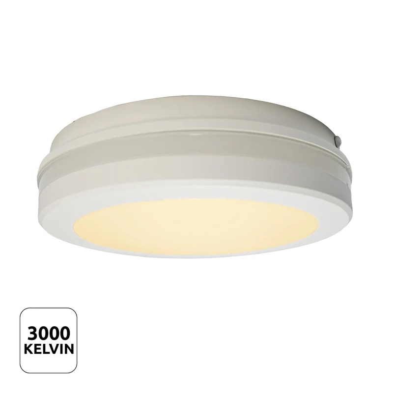 Badezimmer Deckenleuchte BARO | Weiß | 20W | 1900 Lumen | CCT - Einstellbare Lichtfarbe