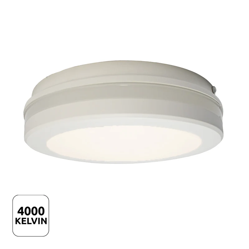 Badezimmer Deckenleuchte BARO | Weiß | 20W | 1900 Lumen | CCT - Einstellbare Lichtfarbe | inkl. Bewegungsmelder