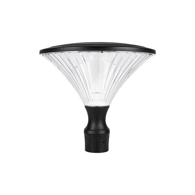 LED Parklaterne/ Straßenlaterne Schmiede | Ø76mm | E27 Fassung | IP65 – Spritzwassergeschützt | Schwarz