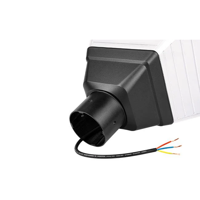 LED Parklaterne / Straßenlaterne Schmiede | Ø76 mm | E27 Fassung | IP65 – Spritzwassergeschützt | Schwarz