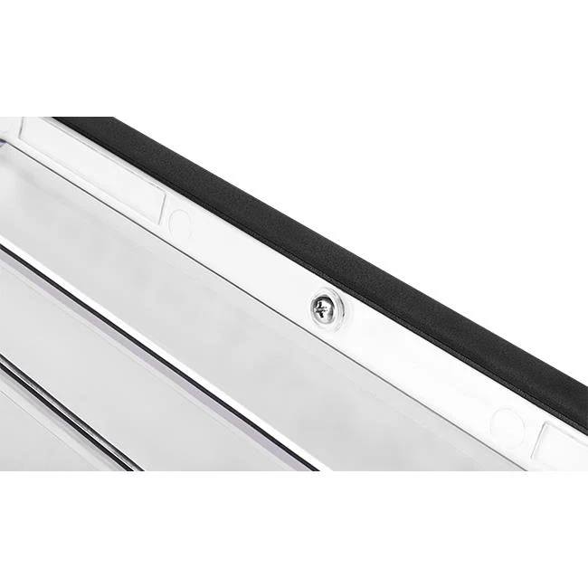 LED Parklaterne / Straßenlaterne Schmiede | Ø60mm | E27 Fassung | IP65 – Spritzwassergeschützt | Schwarz