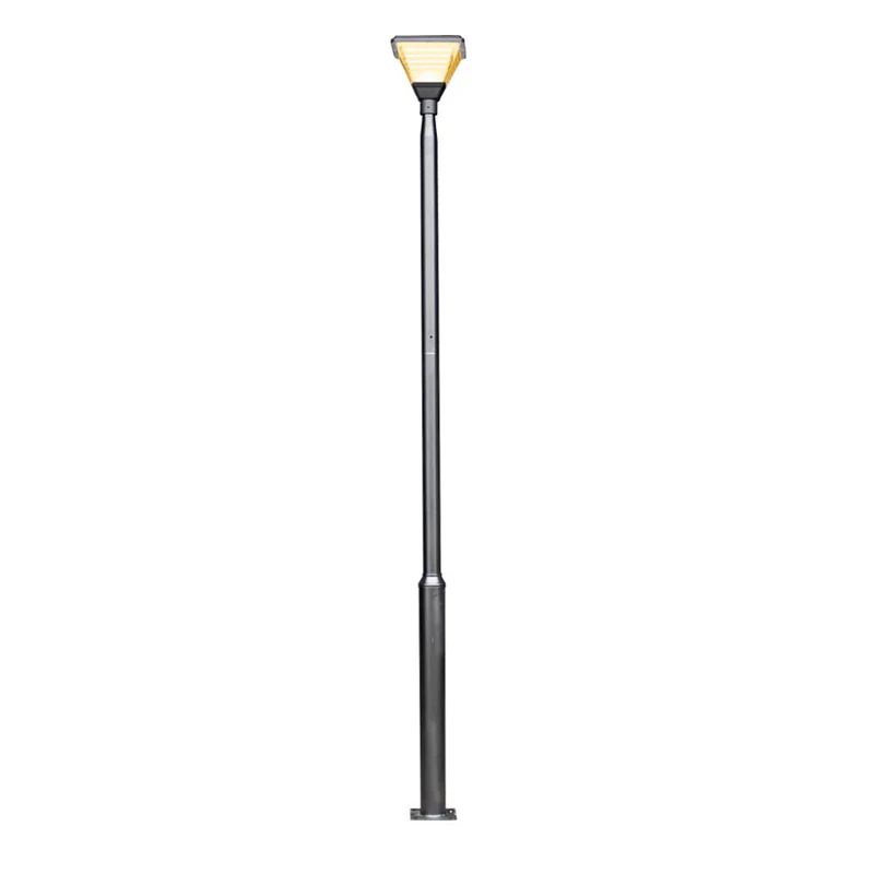 LED Parklaterne / Straßenlaterne Schmiede | Ø60mm | E27 Fassung | IP65 – Spritzwassergeschützt | Schwarz