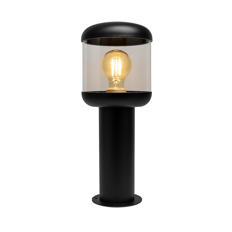 Stehende Außenlampe 35cm | E27 | Frina | Schwarz | Dimmbar