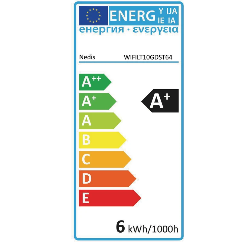Wi-Fi-Filament-Edison-LED-Glühbirne | 1800K - 6500K | 5,5W | E27