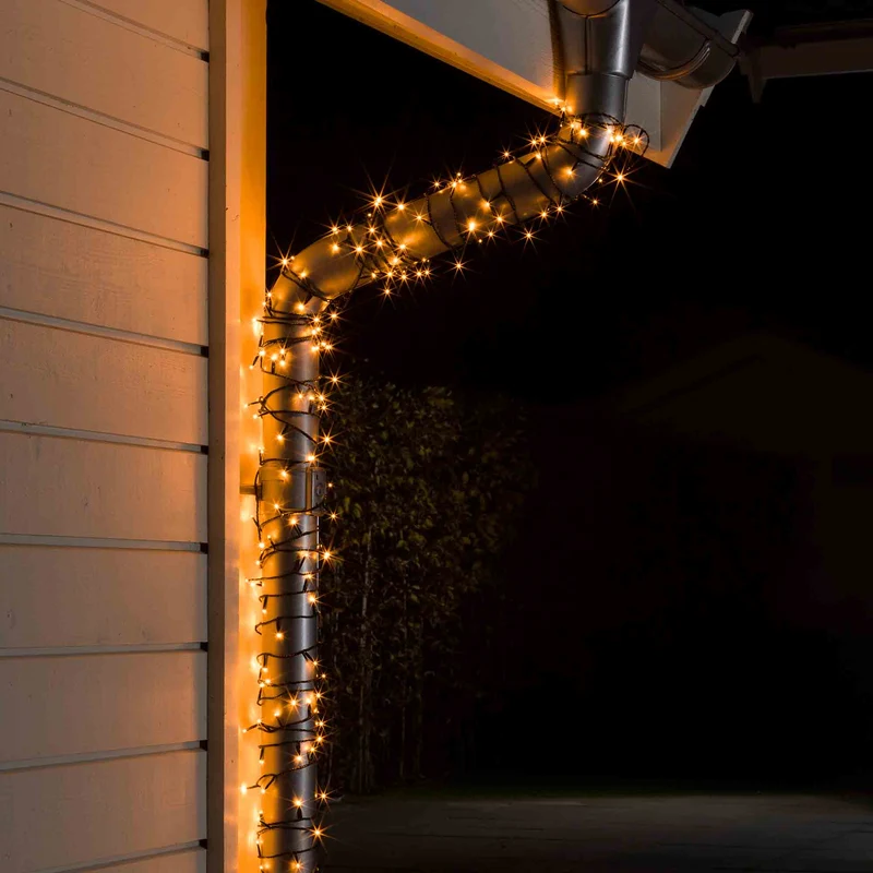 Konstsmide LED-Lichterkette, bernsteinfarben