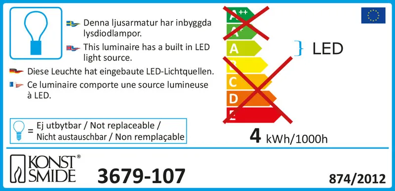 Konstsmide LED-Lichternetz, 80 Globes