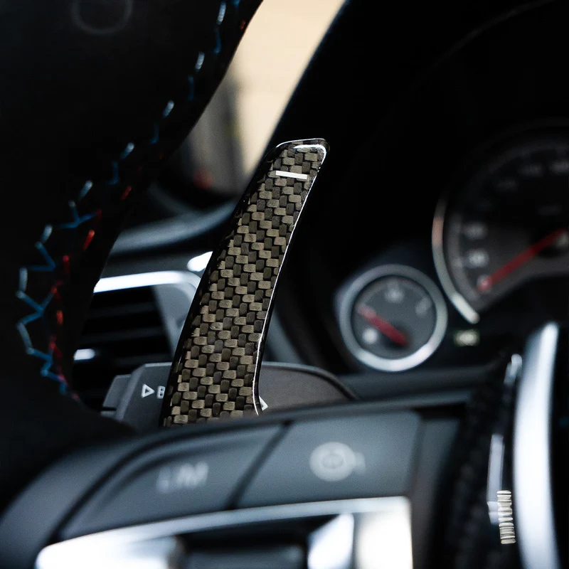 Carbon Schaltwippen V.3 passend für BMW M2/M3/M4 (F- und G-Reihe)