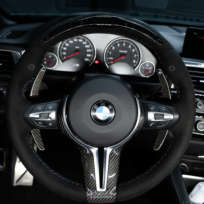 Carbon Schaltwippen V.3 passend für BMW M2/M3/M4 (F- und G-Reihe)