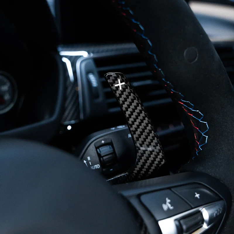 Carbon Schaltwippen V.3 passend für BMW M2/M3/M4 (F- und G-Reihe)