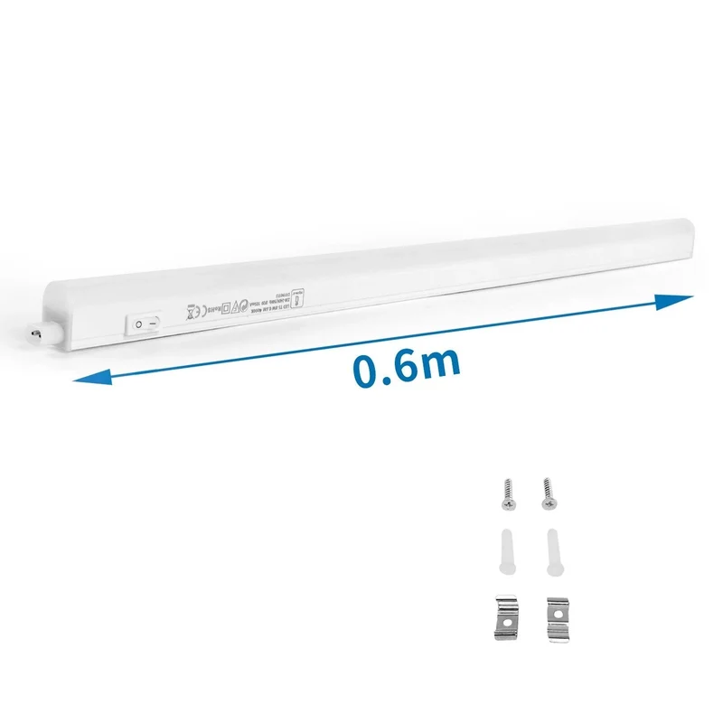 LED T5 Leuchte | Schrankbeleuchtung | 60cm | 9W | Einstellbare CCT-Lichtfarbe | Verbindbar