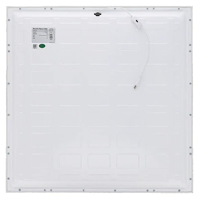 LED Panel Europa | 60x60cm | 28W | 3780 Lumen | Weiß | CCT - Schalter | Eurostecker