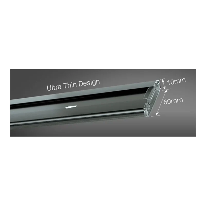 3-Phasen Schienenstrahler Travos | 150cm | 35-40-45-55 Watt Schalter | Schwarz | CCT Schalter