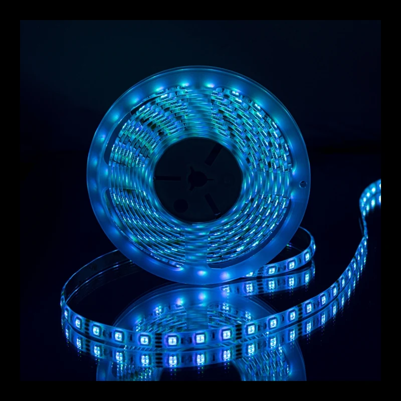 KOMPLETT LED-Streifen RGB | 5Mtr | 60 LEDS | inkl. Fernbedienung