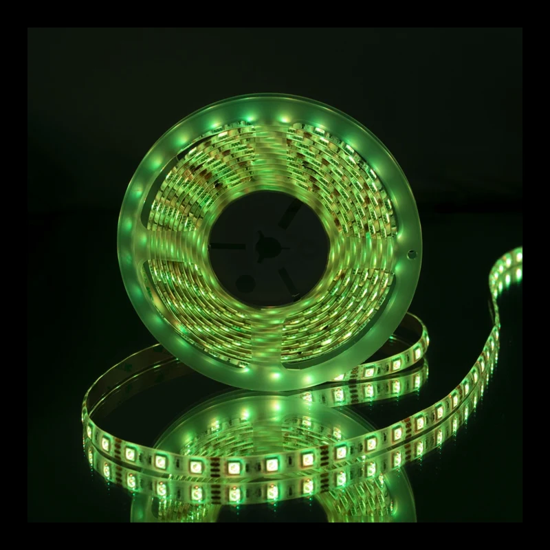 KOMPLETT LED-Streifen RGB | 5Mtr | 60 LEDS | inkl. Fernbedienung