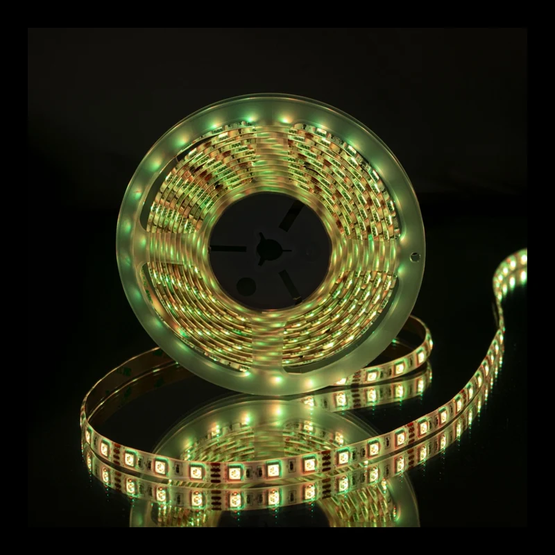 KOMPLETT LED-Streifen RGB | 5Mtr | 60 LEDS | inkl. Fernbedienung