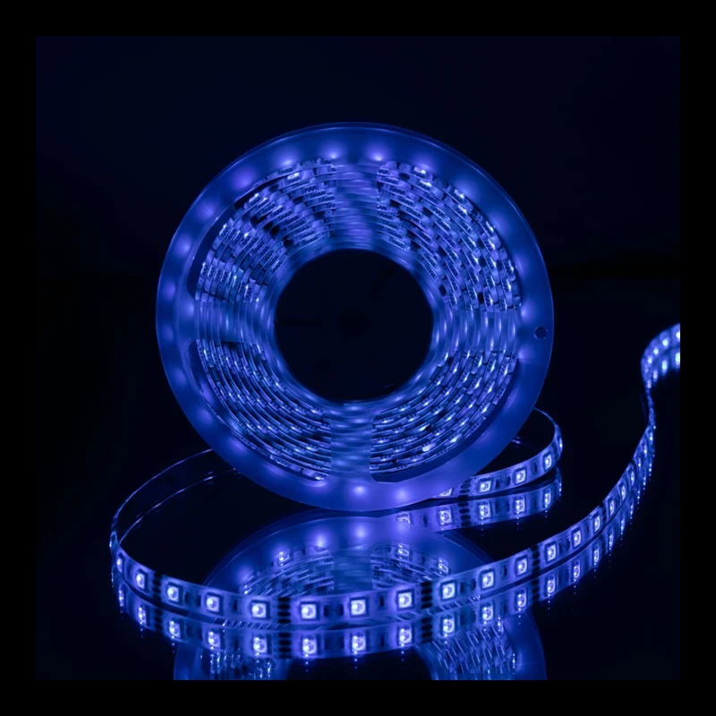 KOMPLETT LED-Streifen RGB | 5Mtr | 60 LEDS | inkl. Fernbedienung