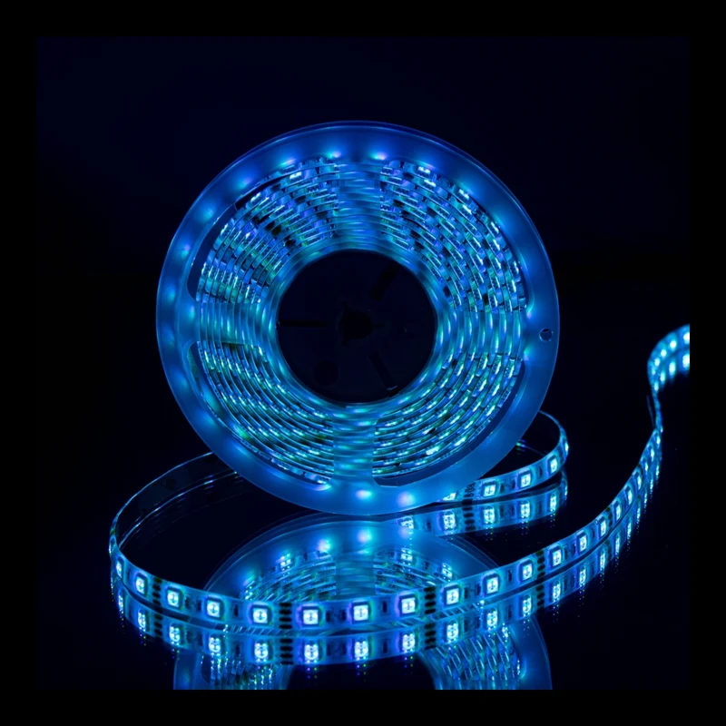 KOMPLETT LED-Streifen RGB | 5Mtr | 60 LEDS | inkl. Fernbedienung