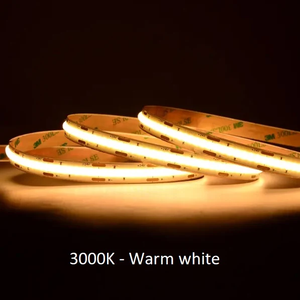 COB-LED-Streifen – NEON | 12mm | komplettes Set | 20 Meter | IP65 | 220V | 10 Watt P/M