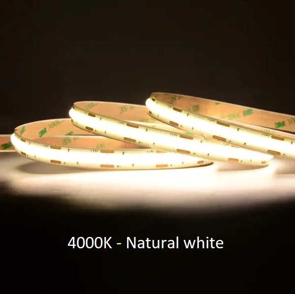 COB-LED-Streifen – NEON | 12mm | komplettes Set | 10 Meter | IP65 | 220V | 10 Watt P/M