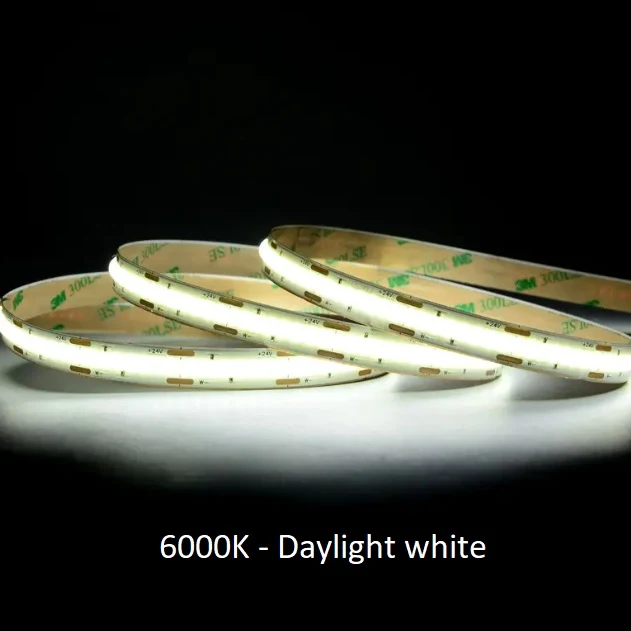 COB-LED-Streifen – NEON | 12mm | komplettes Set | 50 Meter | IP65 | 220V | 10 Watt P/M