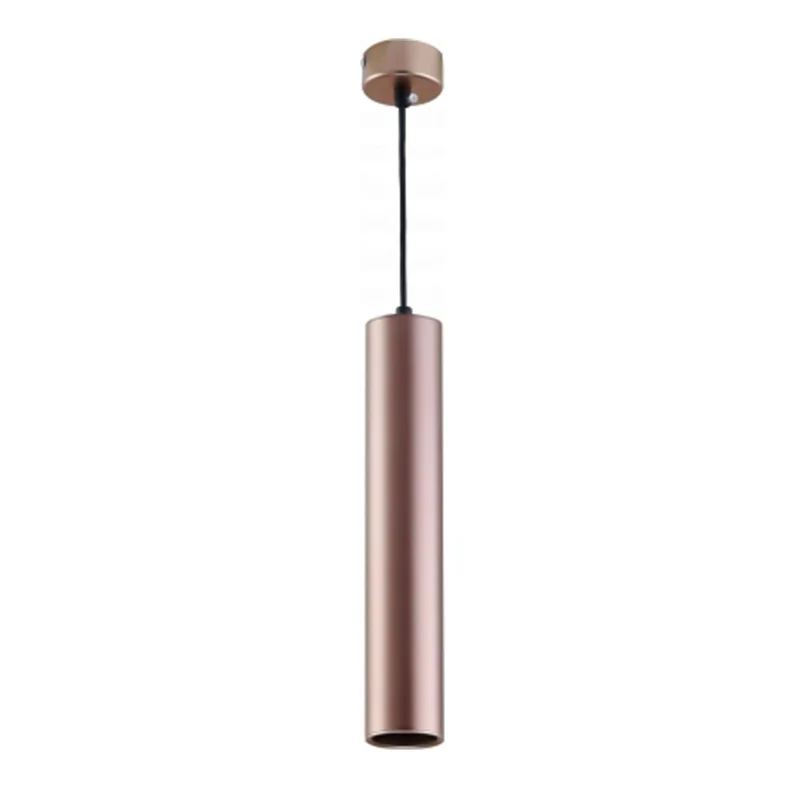 Hängelampe länglich - 30cm | Roségold | GU10-Fassung