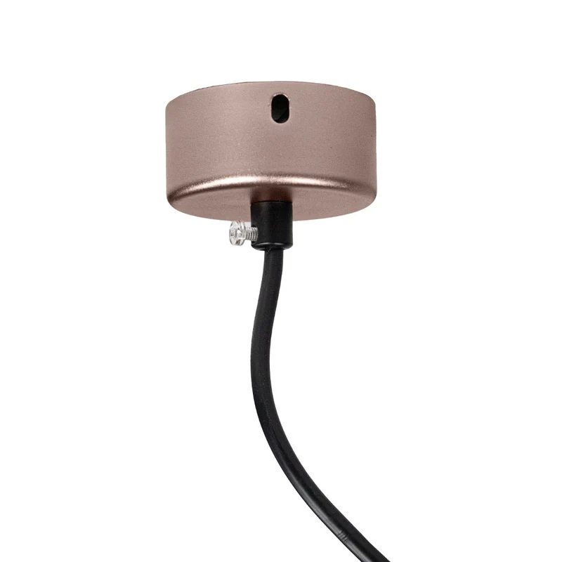 Hängelampe länglich - 30cm | Roségold | GU10-Fassung