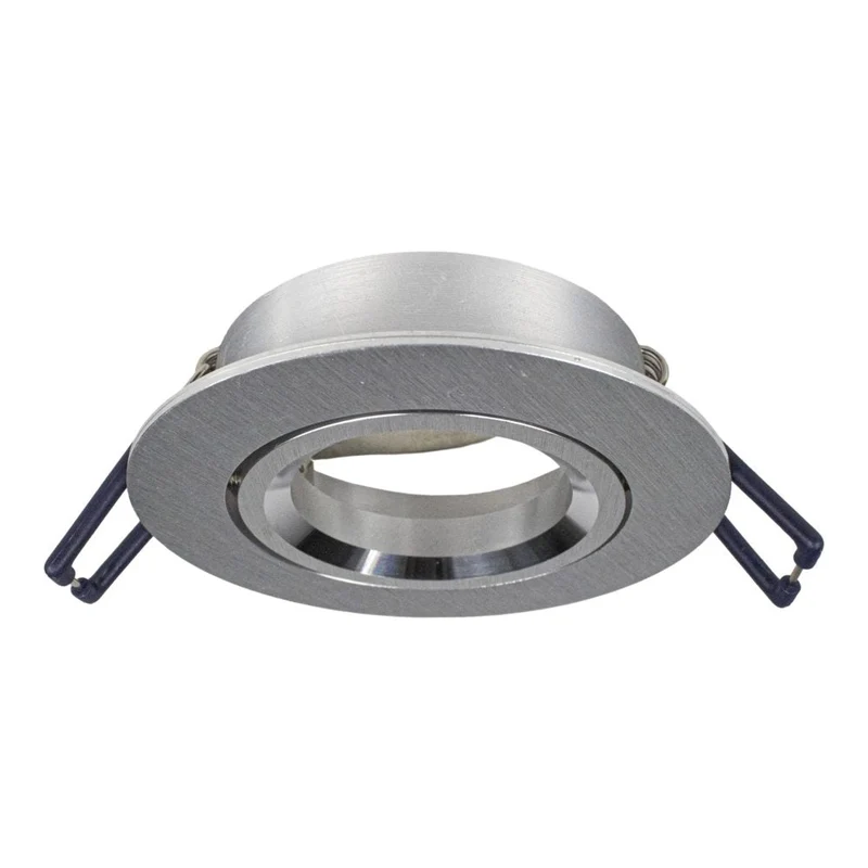Spotbefestigung Ø70mm | Silber | Neigbar | Single | Rund | GU10