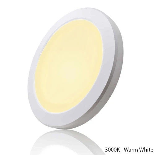 LED-Einbau- und Aufbau-Downlight - Deckenleuchte | Dimmbar | 15W | CCT – Farbe einstellbar
