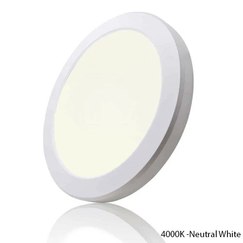 LED-Einbau- und Aufbau-Downlight - Deckenleuchte | Dimmbar | 15W | CCT – Farbe einstellbar