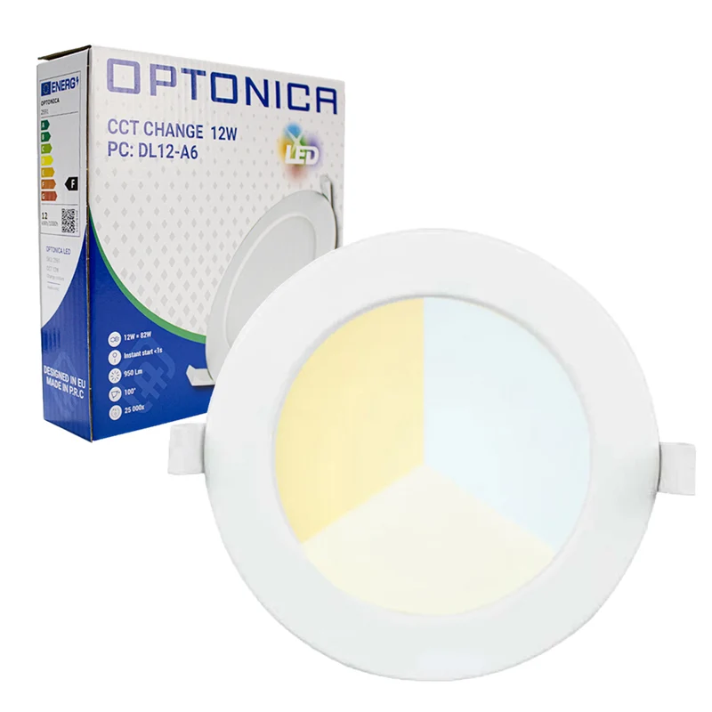 LED-Einbaustrahler rund | 12W | DIMMBAR | Ø150mm | CCT – 3 Lichtfarben