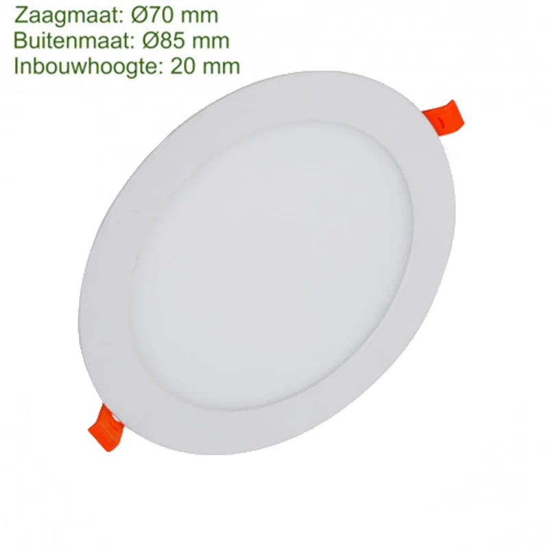 LED-Einbau-Downlight 3W Slim | Ø75mm 200lm