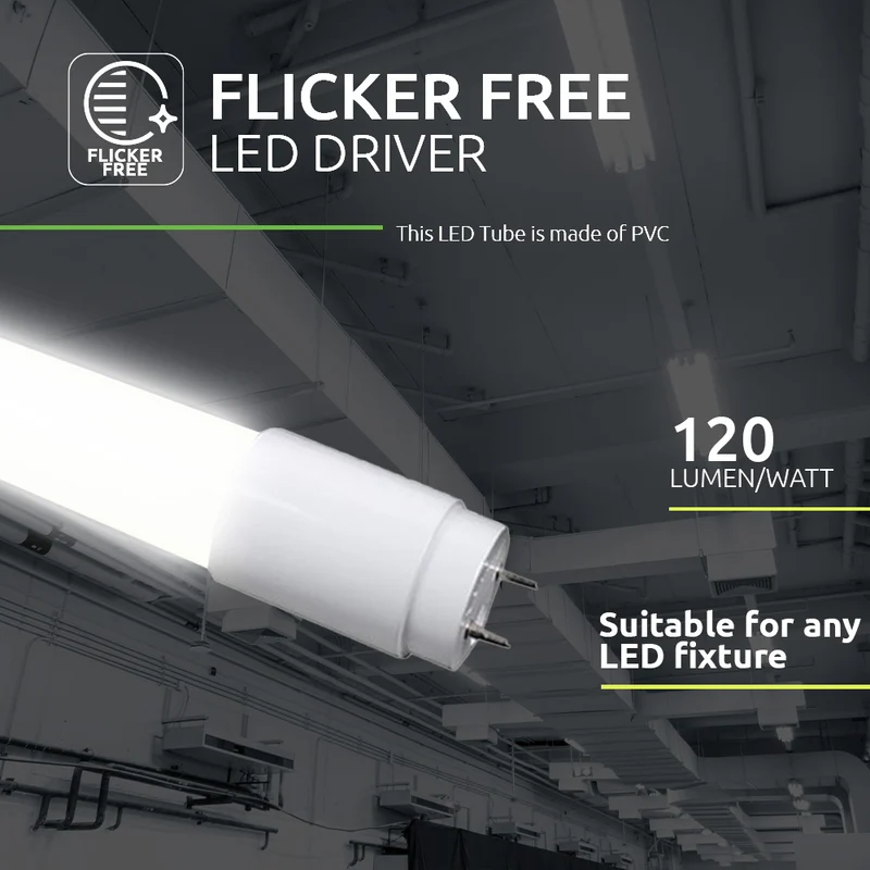 LED-Leuchtstoffröhre 18W 120cm | Ersetzt 36W | Basisserie